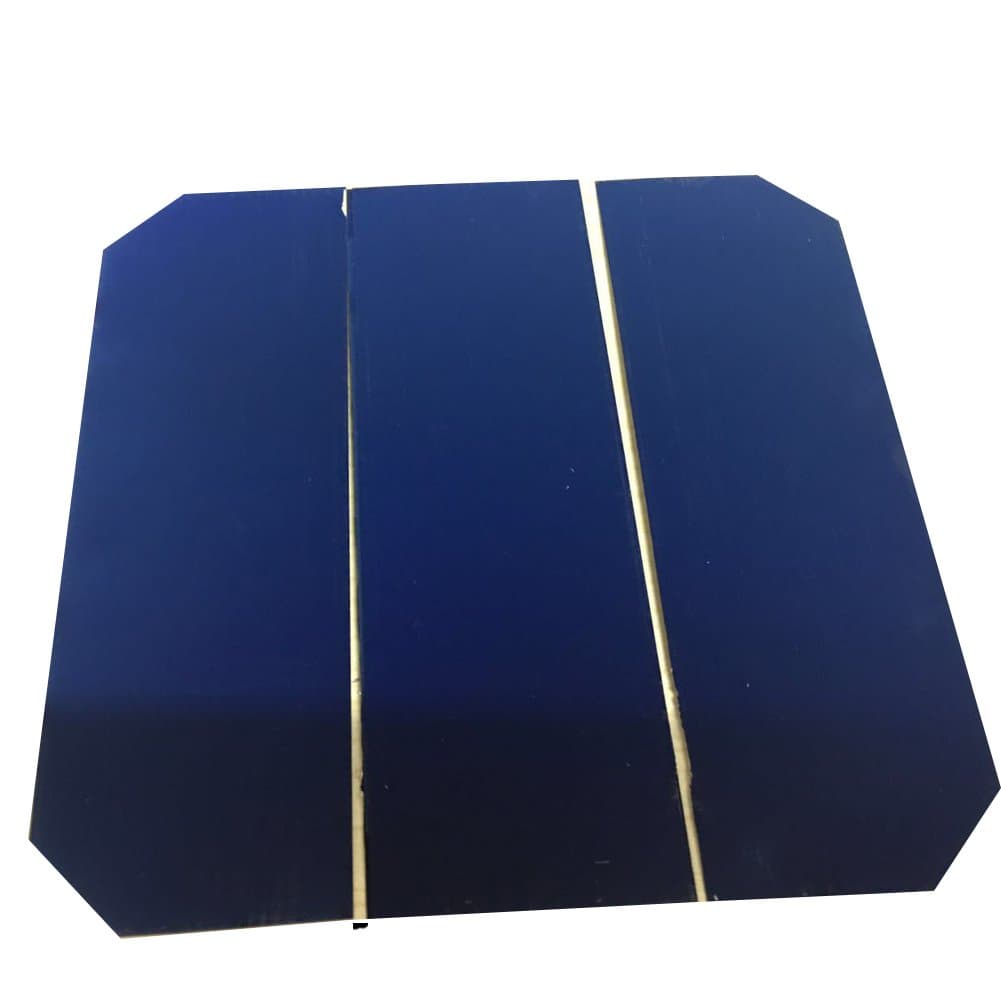 Mono 30pcs/lot Solar Cells kit DIY Solar Panel Cells 1/3 Cut by high Efficiency Monocrystalline C60