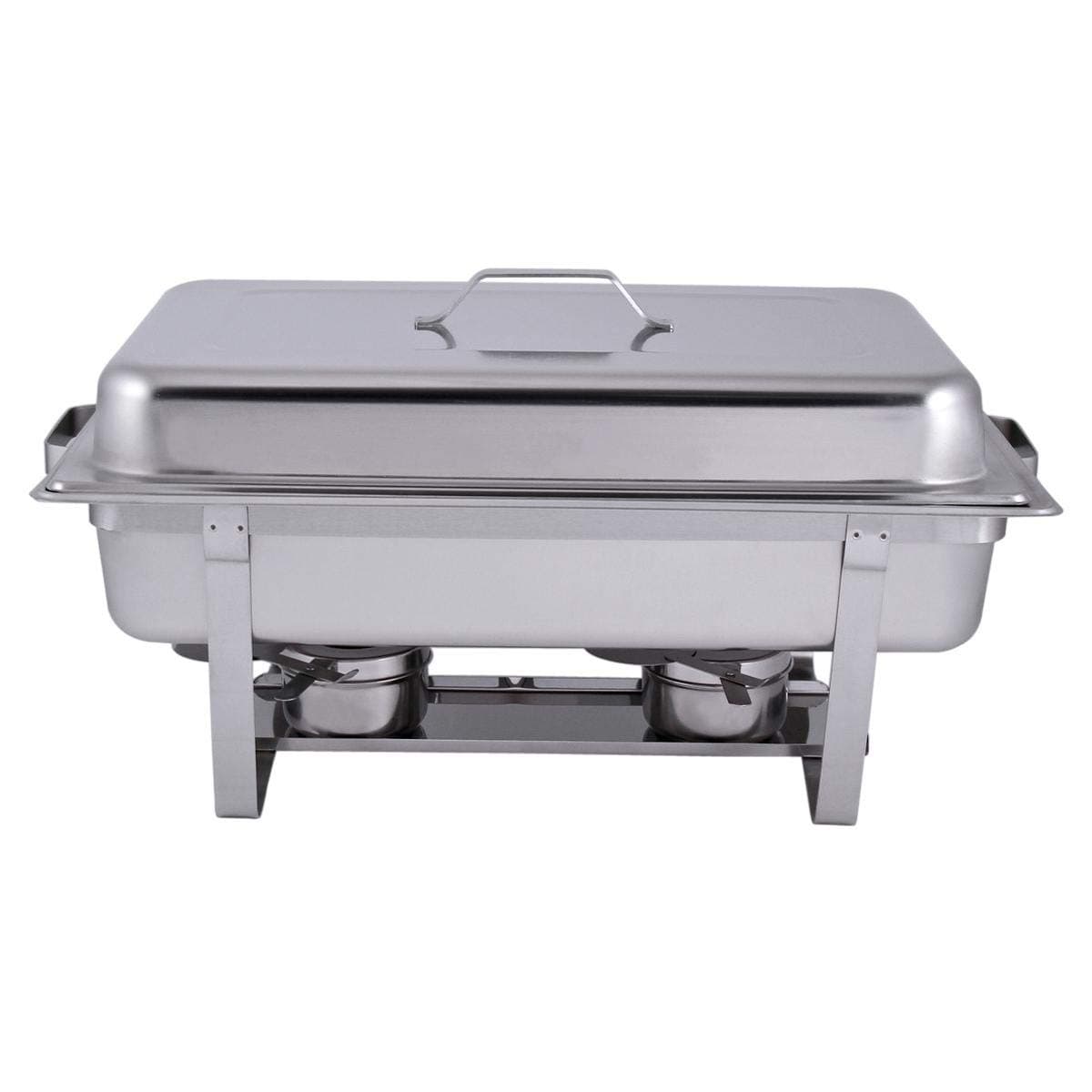 Master Chef 3in1 Stainless Steel Chafing Dish, Silver