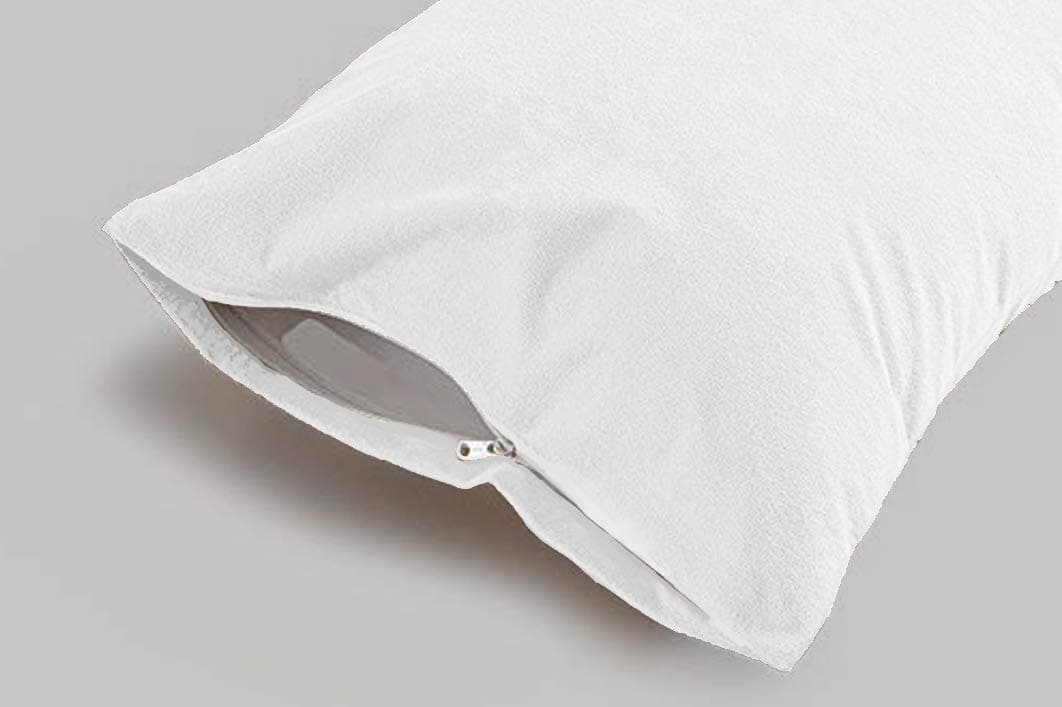 Uppercut 100% Water Proof Terry Cotton Pillow Protector - Set of 2, White (18" x28")