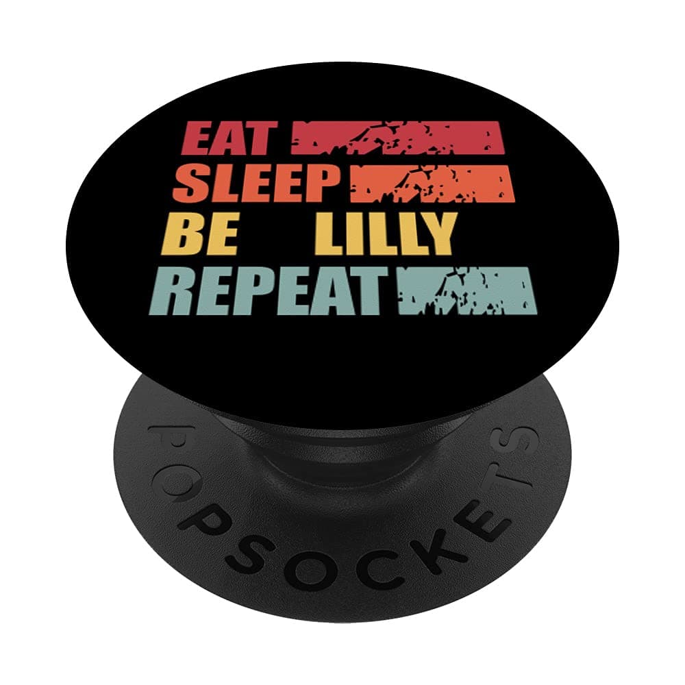 LILLY Personalized Name Shirt LILLY First Name PopSockets Swappable PopGrip