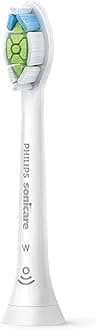 Philips Sonicare Genuine W DiamondClean Replacement Toothbrush Heads, 2 Brush Heads, White, HX6062/65