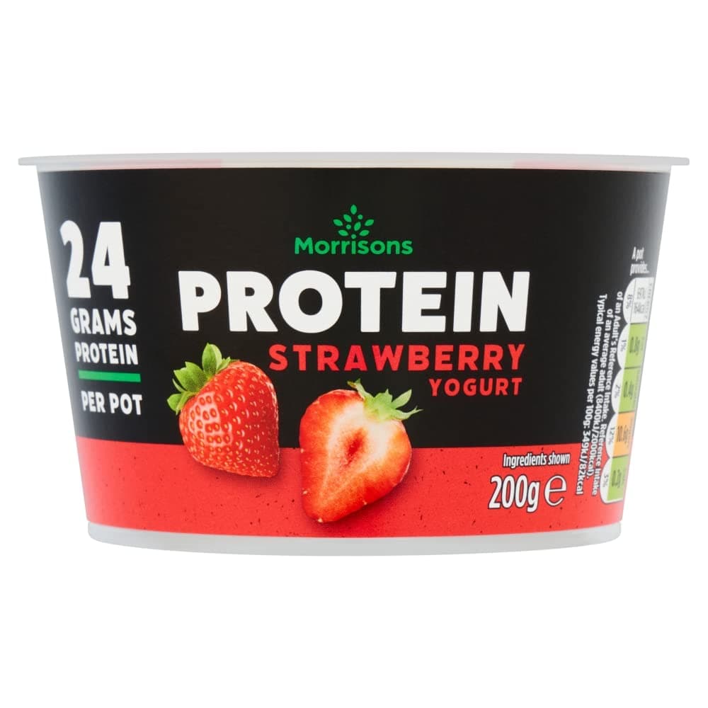 Morrisons Protein Strawberry Yogurt 200g