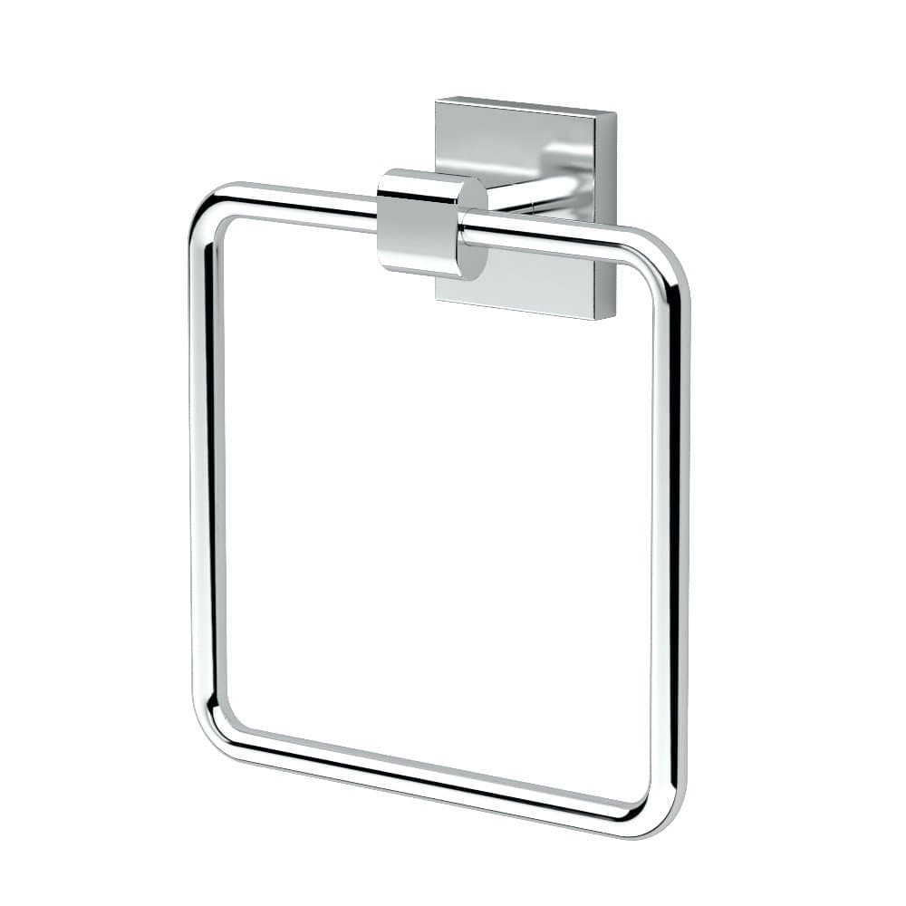 4052 Elevate Towel Ring, Chrome, 6.13" Wide