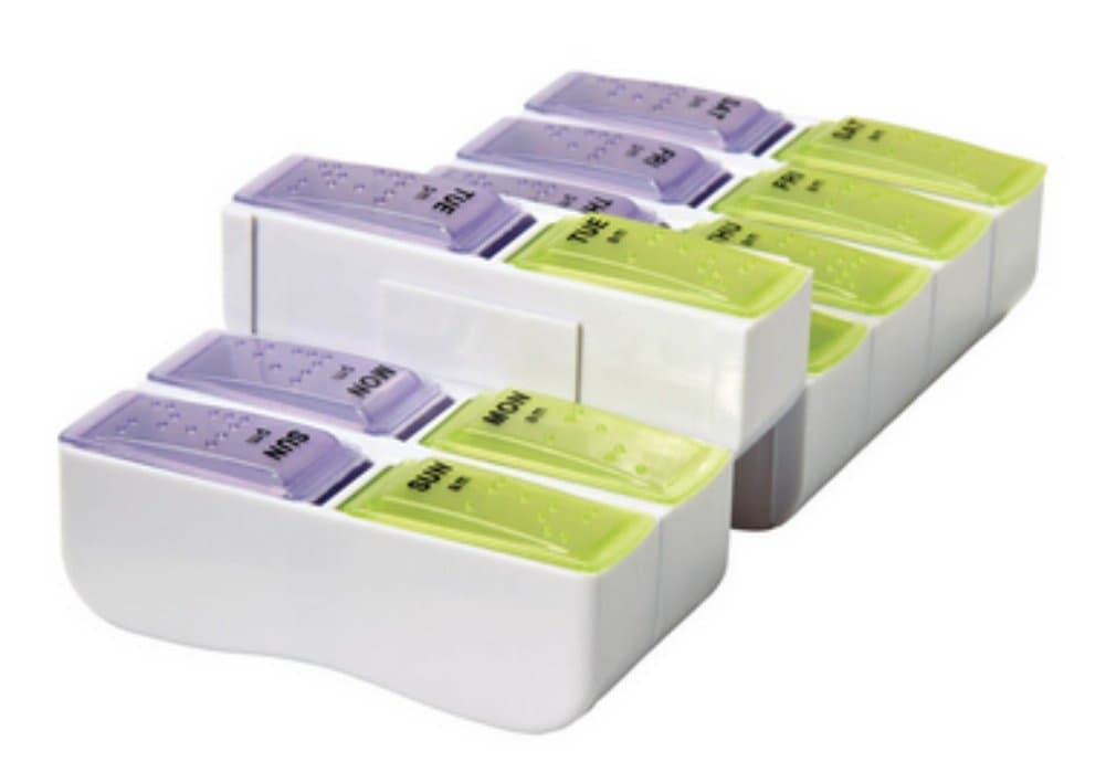 Apex Detach N Go AM/PM Pill Box