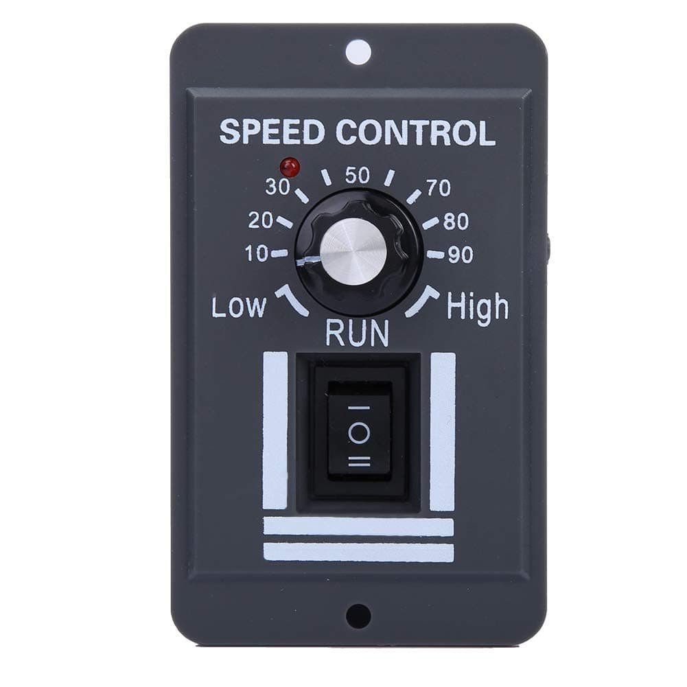 Heayzoki DC Motor Speed Controller, 12-60V 40A PWM Brush Motor, CCW Reversible Switch, Speed Control