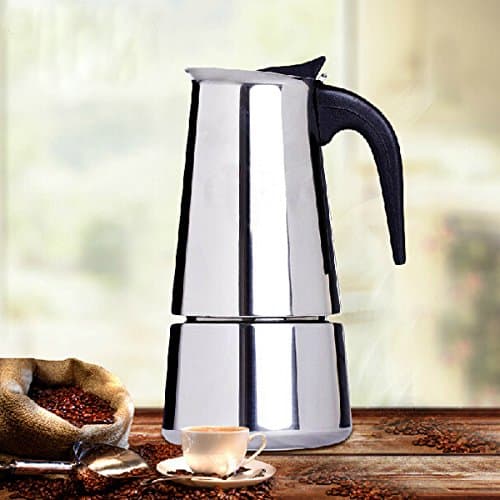 2 Cup Stainless Steel Percolator Stove Top Coffee Maker Pot