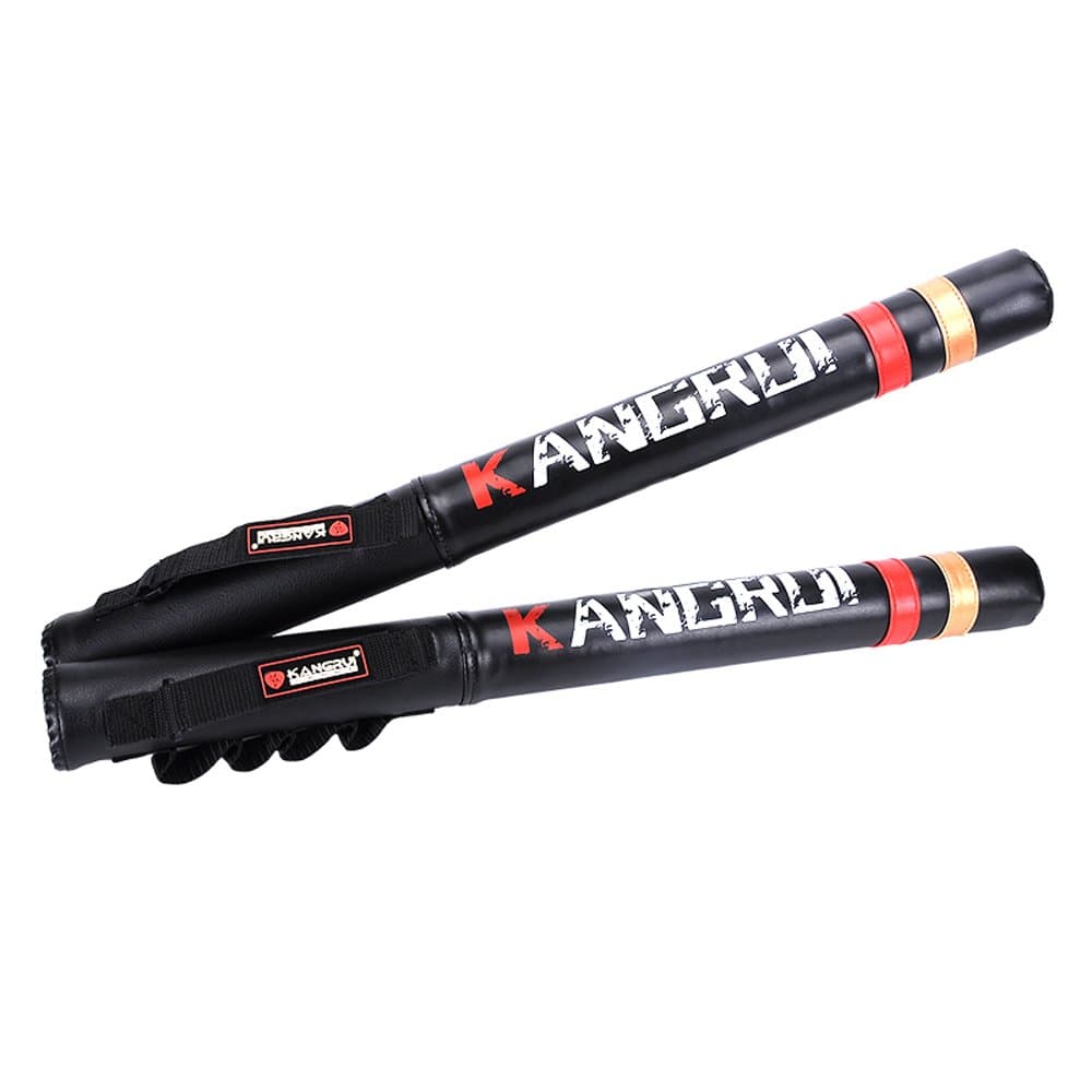 Ganeep 2pcs 60cm Black red boxing Precision Training Sticks punching mitts pads target MMA muay thai fighting Grappling training tools