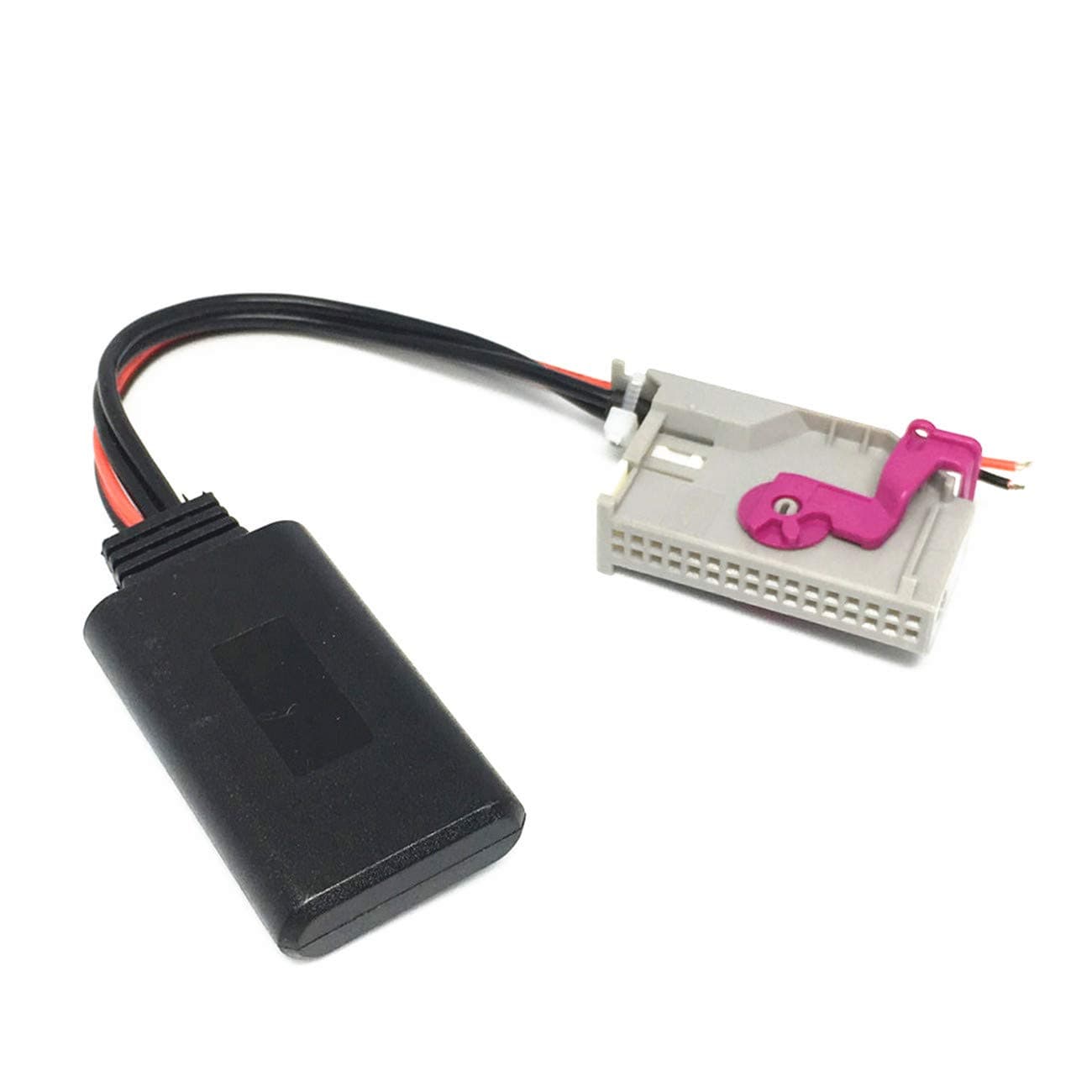 SHINE Car Bluetooth Adapter for Audi A3 A4 A6 A8 TT R8 with RNS-E Navigation, 32 pin Wireless Car CD Stereo AUX Music Interface for A3 A4 A6 TT R8 A8 Lamborghini Gallardo