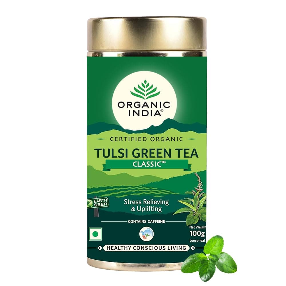 Tulsi Green Loose Leaf Tea 100 g