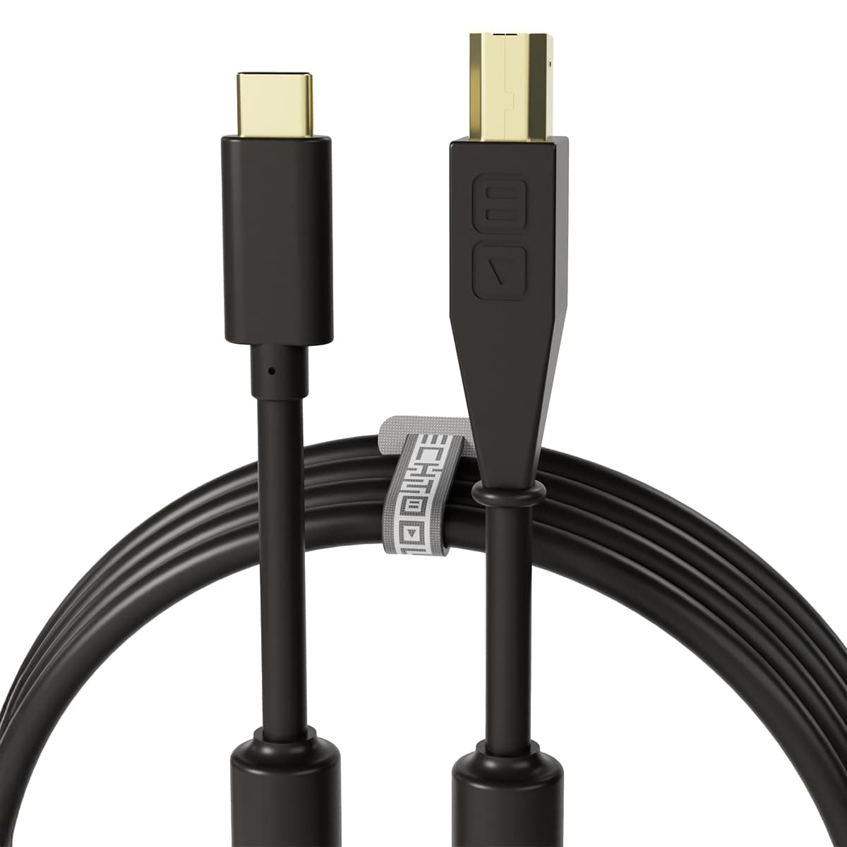 DJ TECHTOOLS DJTT USB-C Chroma Cable black - DJ Cable