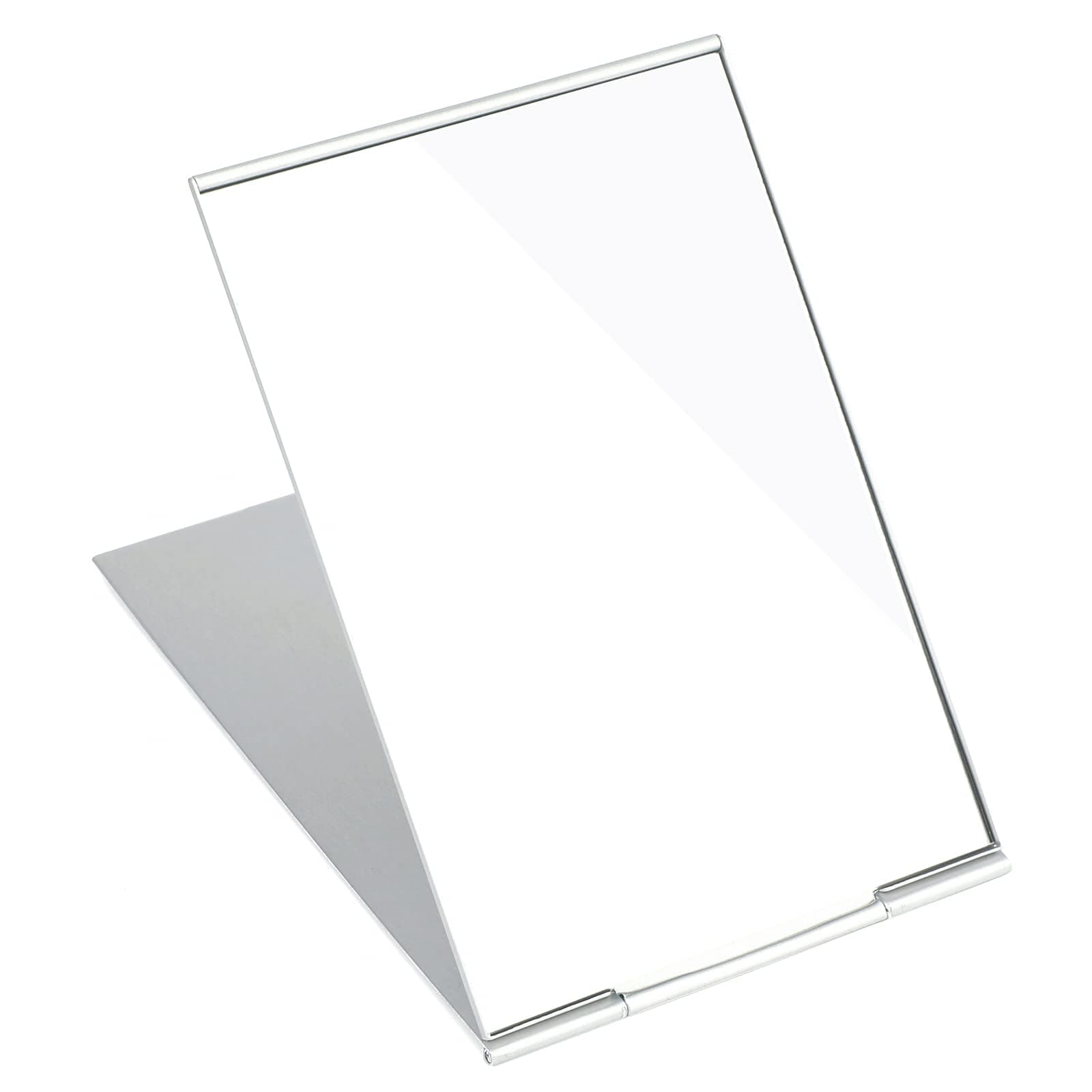 G2PLUS Portable Folding Vanity Mirror Single Side Travel Shower Shaving Mirror,5.9'' x 3.94'' x 0.1''