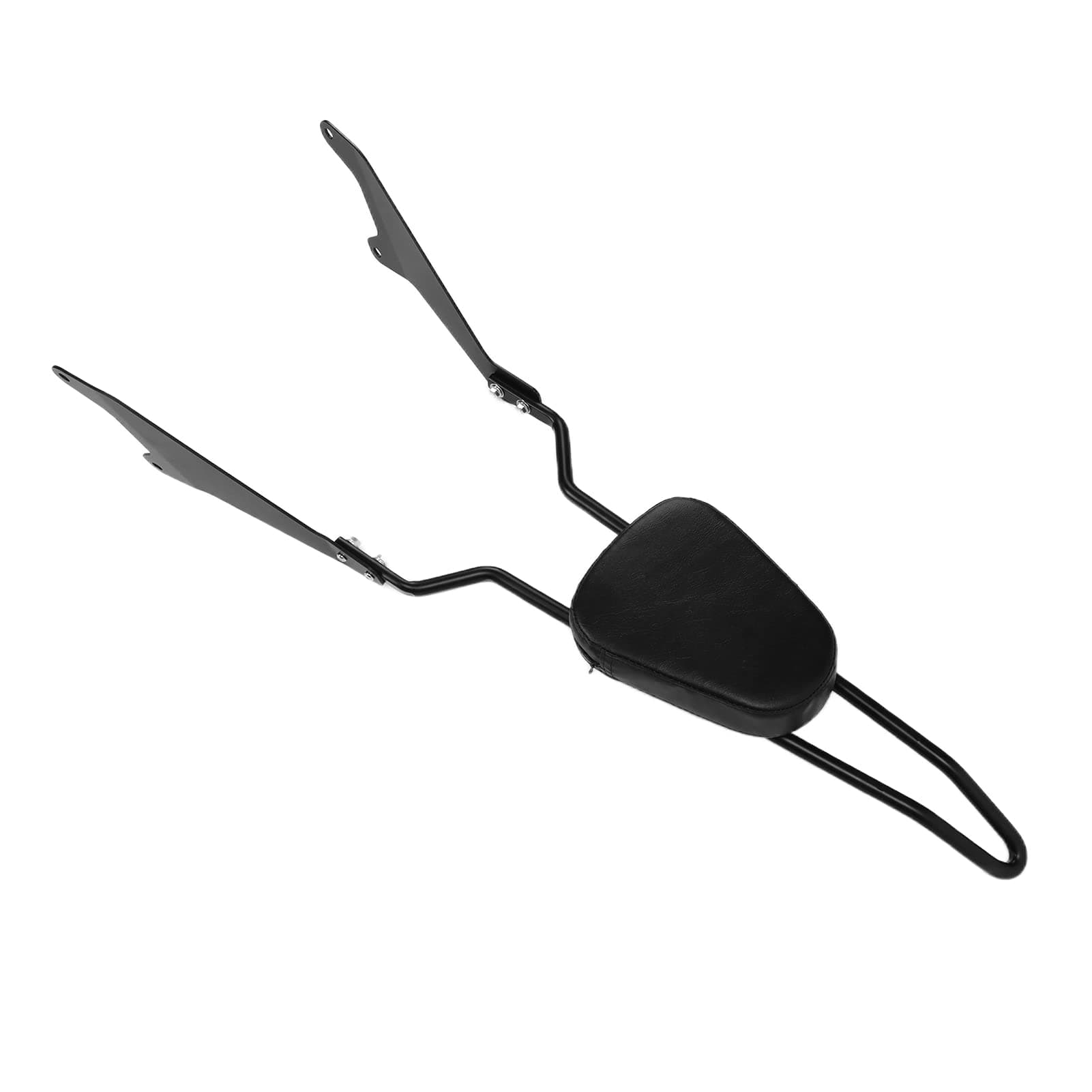 Motorcycle Rear Seat Backrest, Black Soft Rear Passenger Backrest Replacement for Yamaha Star Bolt XV950 XVS950 2014-2019 for Protection