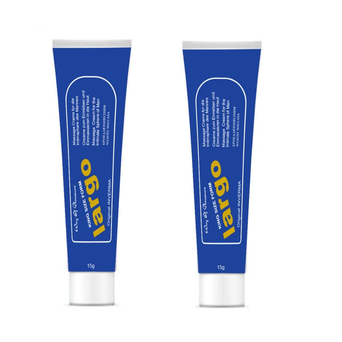 Largo Cream For Men 15g | King Size Form | Pack of 2