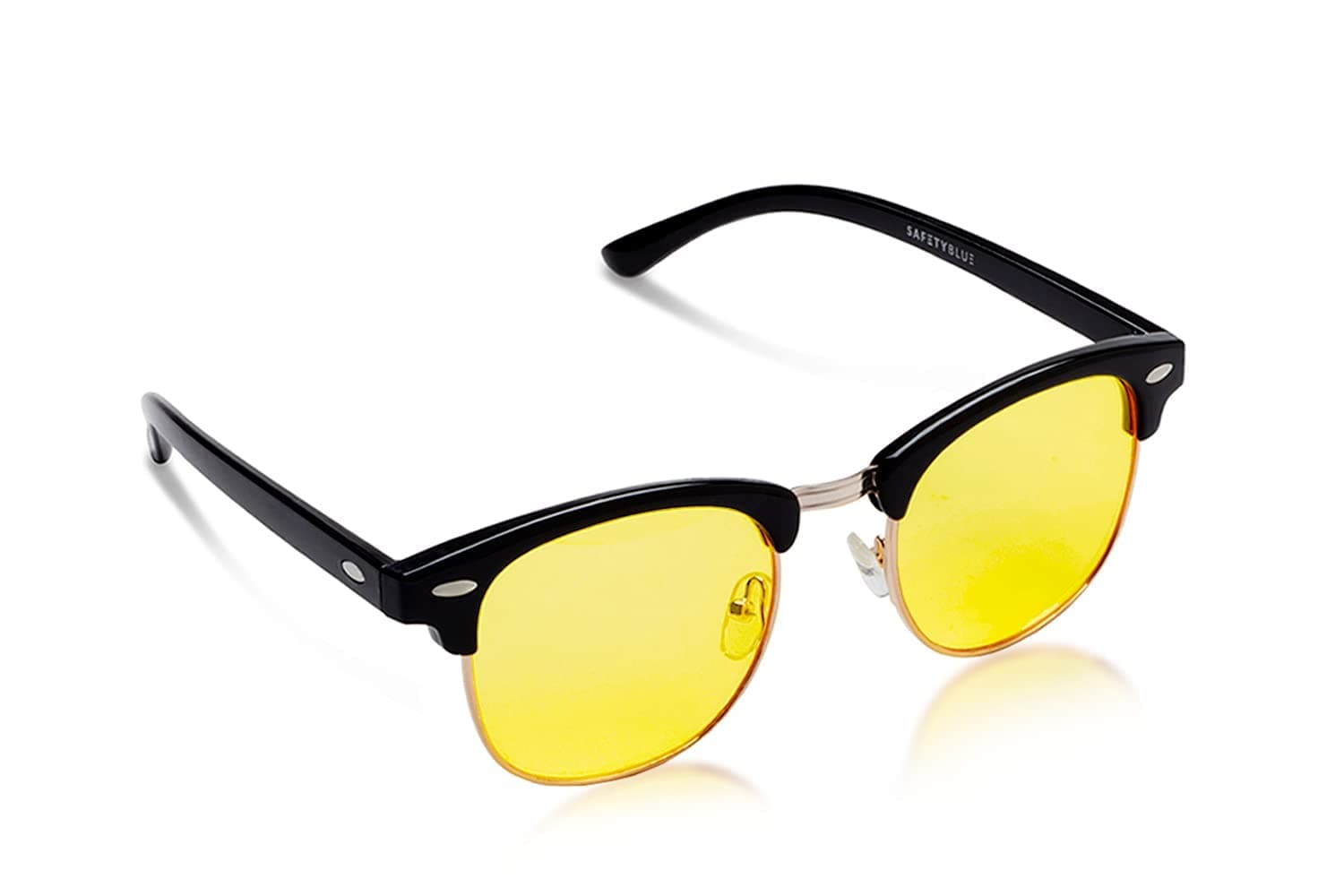 Blue Light Blocking Computer Eyewear Gaming Glasses for Men & Women (Yellow)