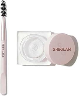 SHEGLAMSet Me Up Brow Hold Eyebrow Gel Long Lasting Waterproof Smudge Proof Shaping Eye Brow Wax - Crystal Clear