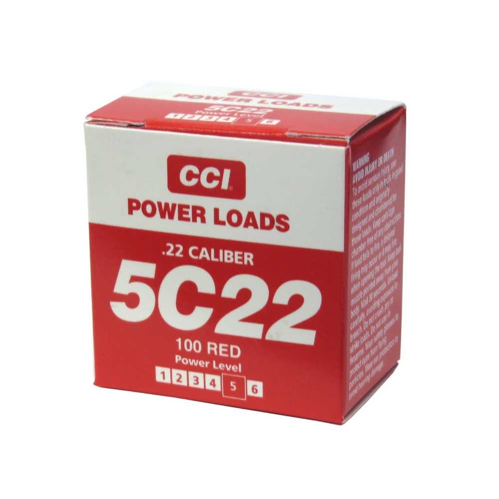 Super PRO Dummy Launcher .22 Caliber Crimped Blank Power Loads, 100-Load Pack for Hunting Sporting Dog Training Gun Conditioning Dummy Launcher - Red, 80-100 Yards Launch Distance