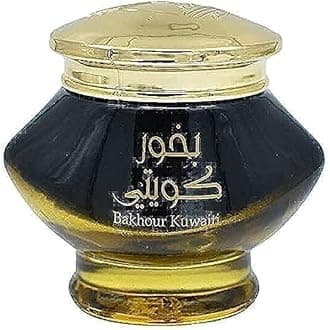 Perfumes Incense Bakhoor Kuwaiti - 40G of Authentic Arabic Wood Chip Bakhoor Incense -Aroma Lasts All Day Long - Perfect for Prayer, Namaaz, Ceremony, Meditation
