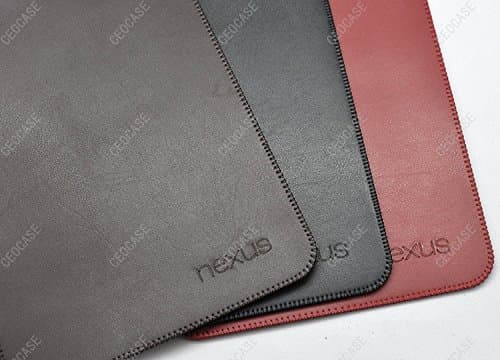 Google Nexus 9 Pouch Protect Case Very Slim & Light Sleeve Bag (Red)