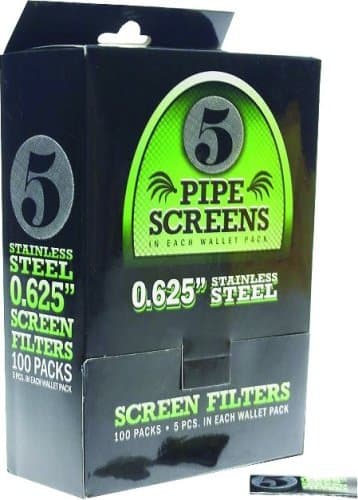 SCREENS IN EACH WALLET PACK 0.625" BRASS PACK OF 20