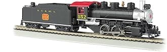Bachmann Industries Trains Usra 0-6-0 With Smoke & Short Haul Tender N.C.& St. L. #152 Ho Scale Steam Locomotive