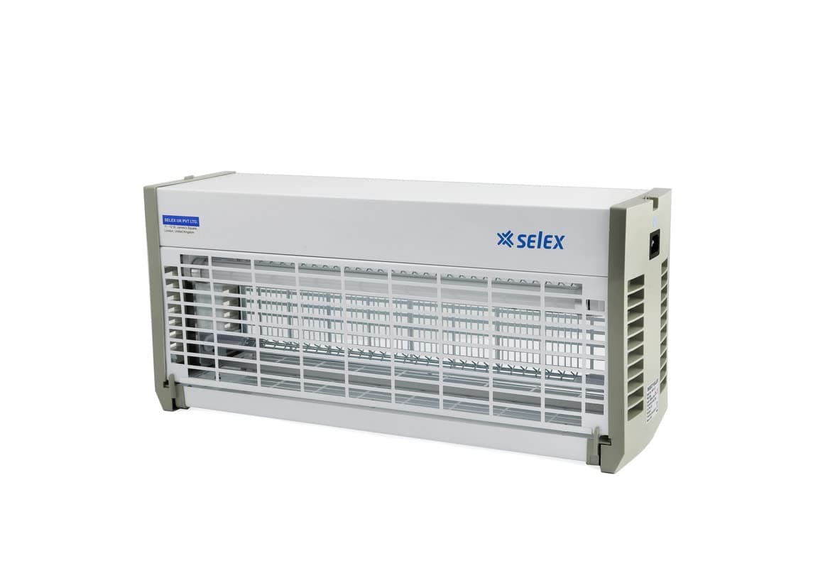 SELEX Electric Bug Zapper/Pest Repeller Control lamp with 10W UV Lights and 240V Electric Grid, Effective to Reduce Flying Insects for Indoor Spaces and Gardens