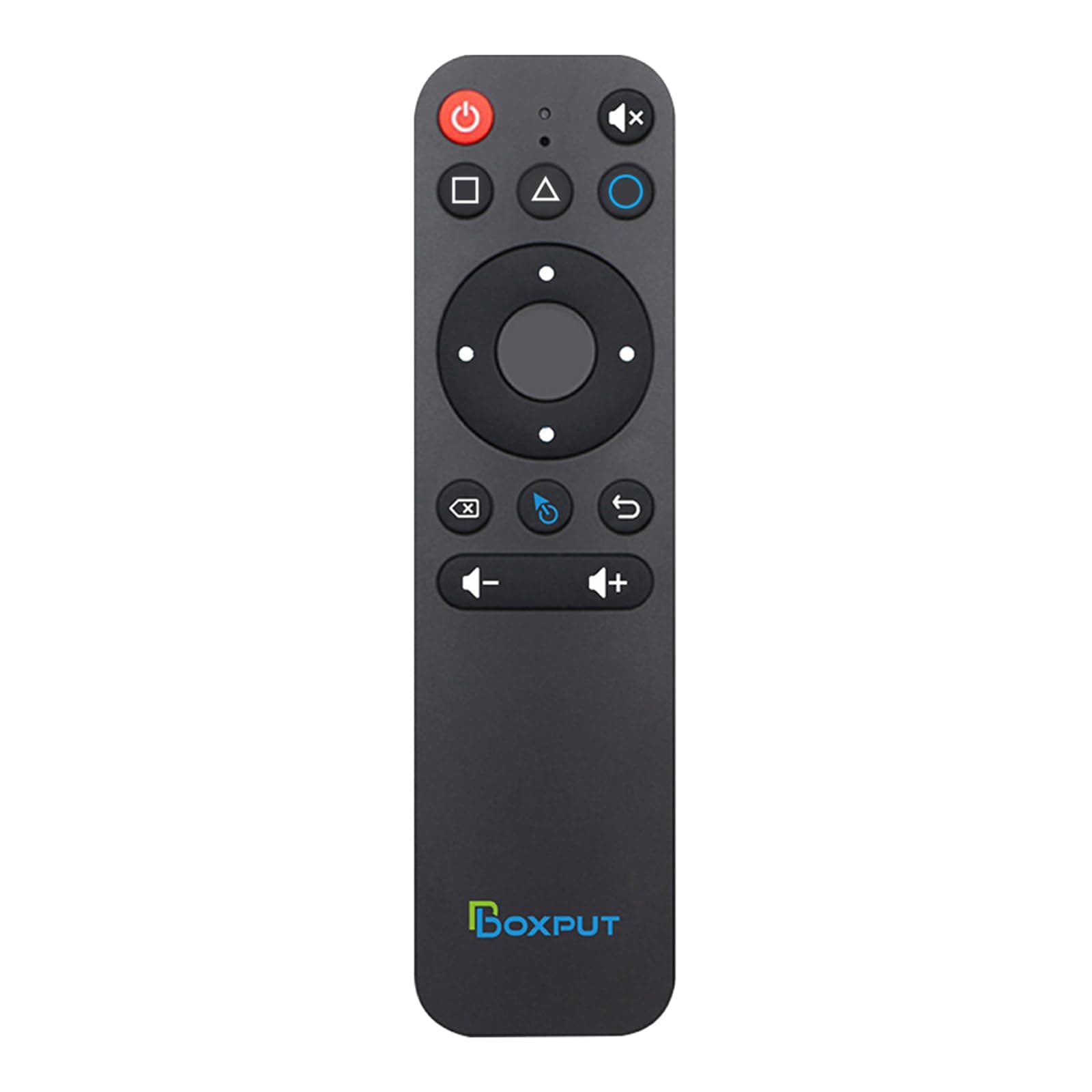 BOXPUT BPR1S BT Remote IR Learning Remote with Air Mouse and Voice Control Universal Replacement Remote for ATV Android Box TV Stick Set-Top Box