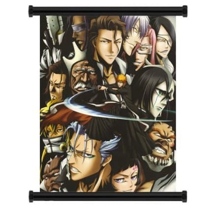 Bleach Anime Aizen and Espadas Fabric Wall Scroll Poster (16"x 22") Inches