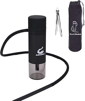 Car Hookah, Portable Hookah Set Travel Hookahs Small Mini Hookahs Shisha for Car Outdoor Travel Shisha Sheesha Narguiles Smoking