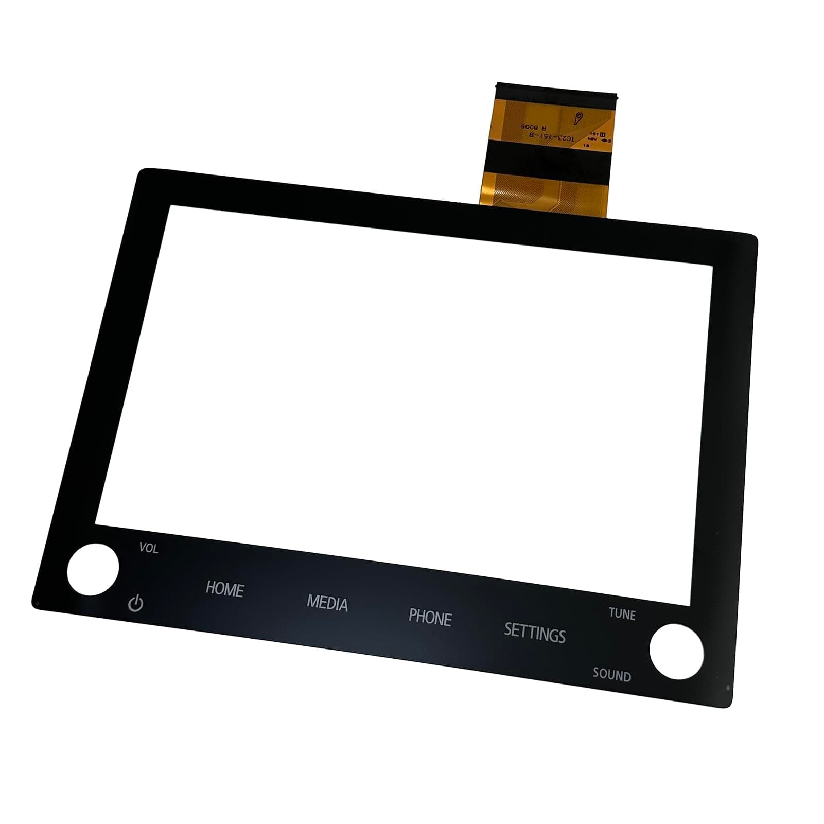 Touch Screen Digitizer Glass on Navigation LCD 8 Inch Replacement Fit Mitsubishi Outlander Sport 2020 2021 2022 Mitsubishi RVR ASX 2020-2022 Replaced OE# 8740A103 8740A098 (Without LCD)