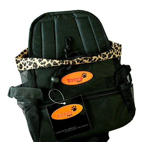 Dog Carrier Front Pack for Dogs Comfortable Front Carrier, Small, Black by Betty pow