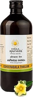 Kerala Ayurveda Ksheerabala Thailam 450ml| Foot Massage Oil | For Relaxation and Sleep | Destress, Rejuvenate & Relax | Non-Habit Forming Herbal Sleep Promoter | With Bala, Cow’s Milk in Sesame Oil |