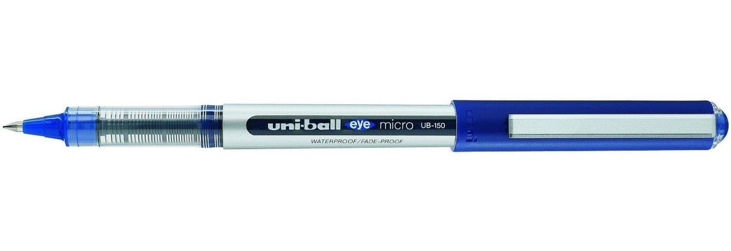 Uni-Ball Eye Micro UB-150 0.5 mm Rollerball Pen - Blue (One Pen)