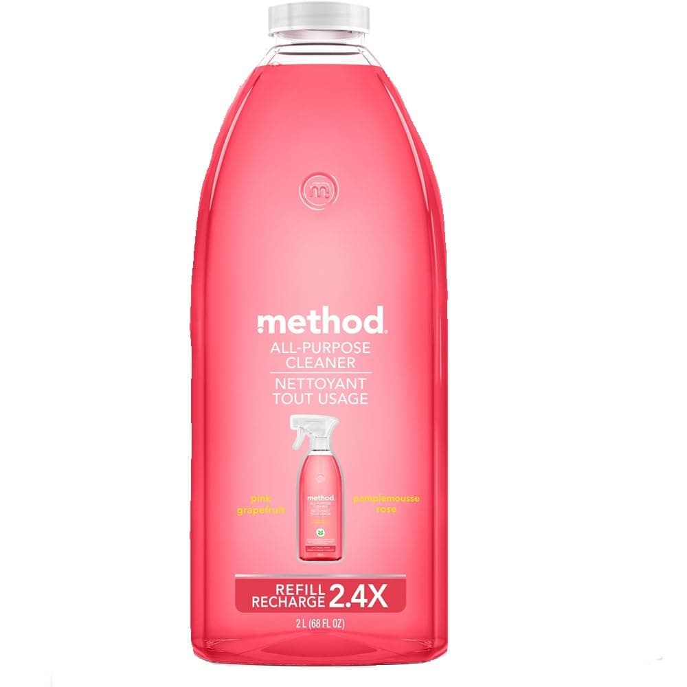 Method All-Purpose Cleaner Refill, Pink Grapefruit, 68 Fl Oz