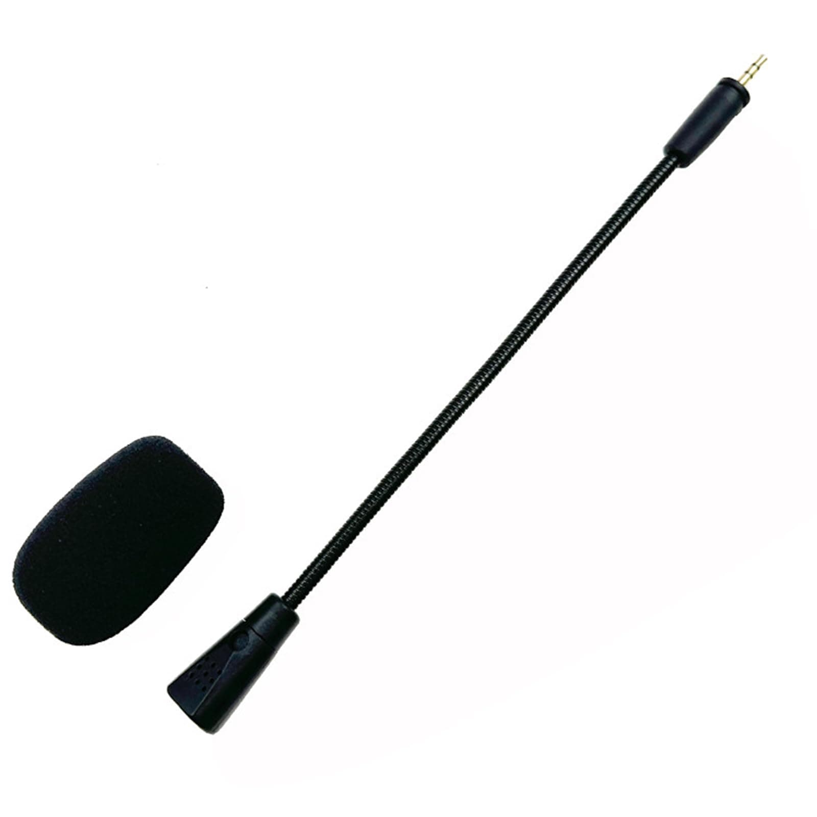 Replacement Game Microphone for PDP Afterglow AG6, for Turtle Beach Ear Force XO Three Four Stealth Recon 150 50 50X 50P 60P Gaming Headsets Noise Cancelling Crystal-Clear Sound Mic Boom, 3.5mm
