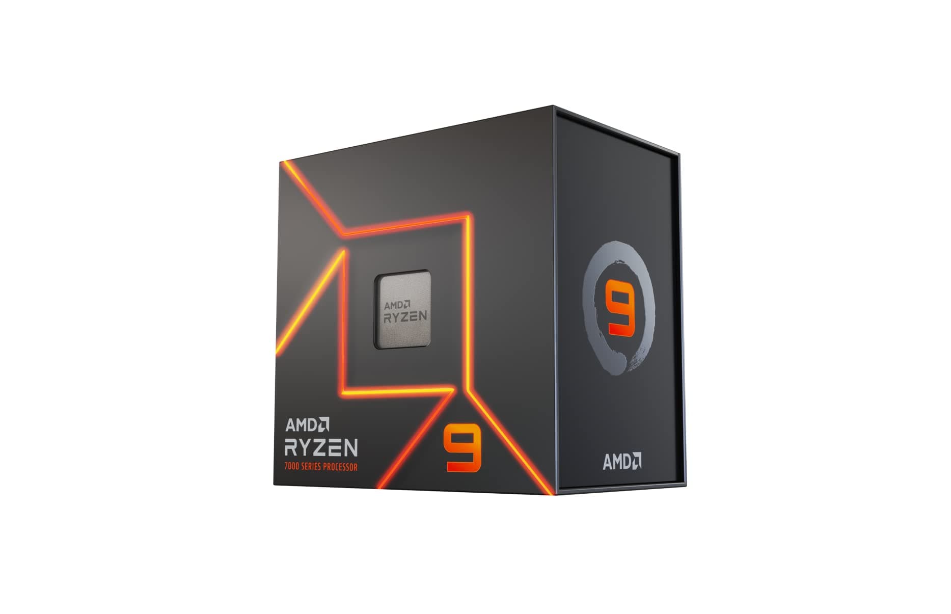 AMD Ryzensets 9 7900X Processor (integrated Radeon Graphics, 12 cores/24 threads, 170W TDP, AM5 Socket, 76MB cache, up to 5.6 GHz max boost, no cooler)
