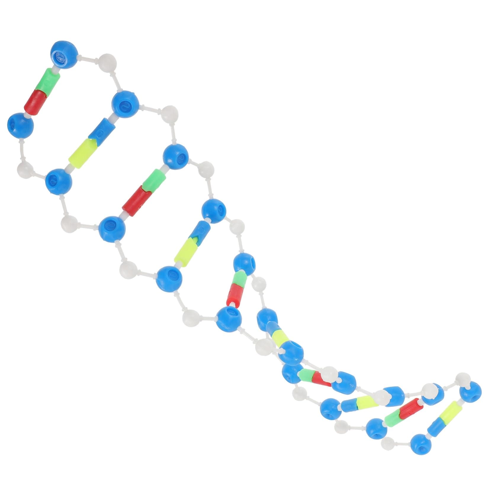 OFFSCH Double Helix DNA Model Kit for Students Educational Science Teaching Aid Molecular Structure Display Tool for Learning and Teaching Genetics Concepts