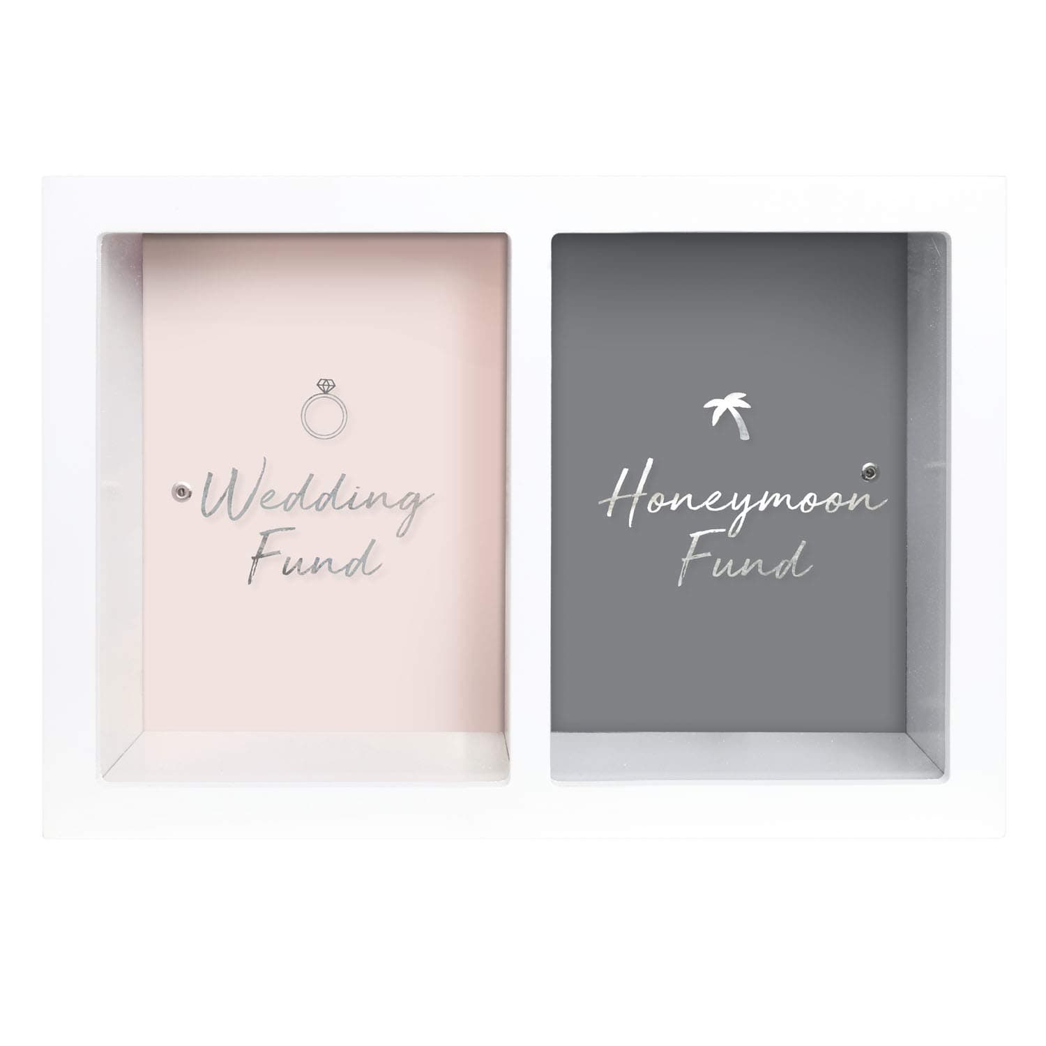 Splosh Split Money Box - Wedding and Honeymoon Fund