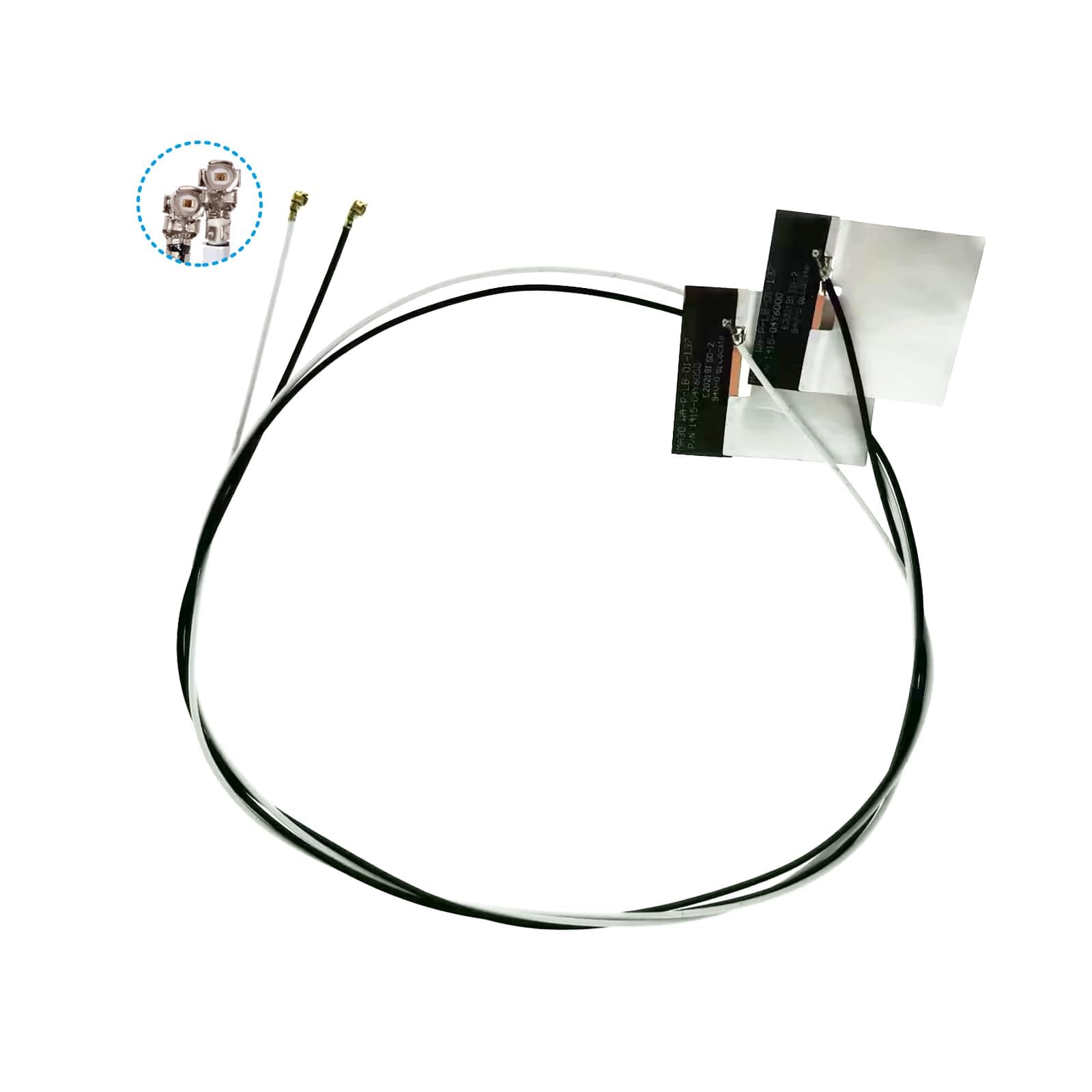 Universal Laptop Mini PCI-E Wireless WiFi Internal Antenna ipx ipex u.fl Antenna WLAN WWAN EVDO HSDPA HSDPA GSM 3G Wimax 1 Pair