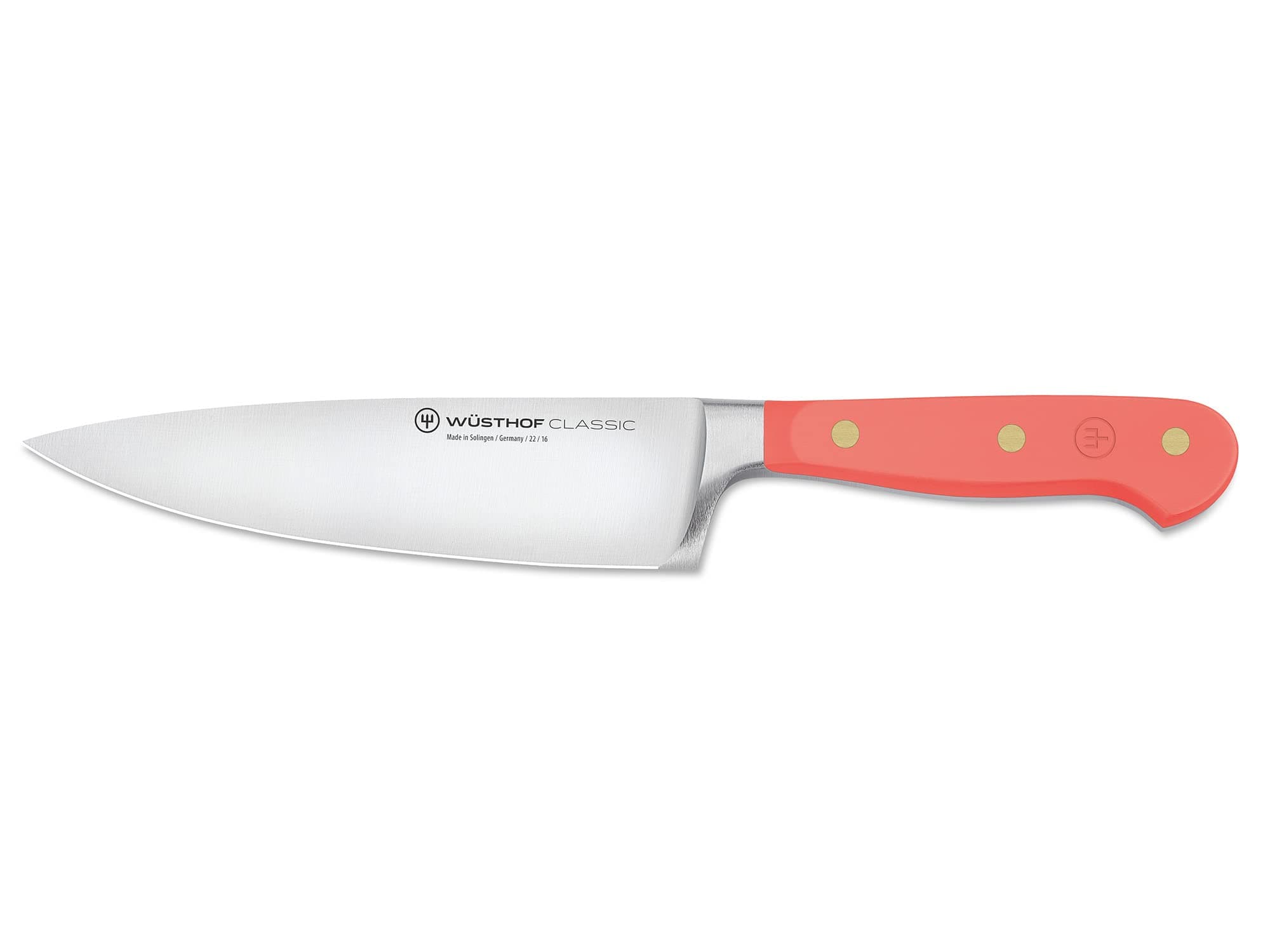 Classic Coral Peach 6" Chef's Knife