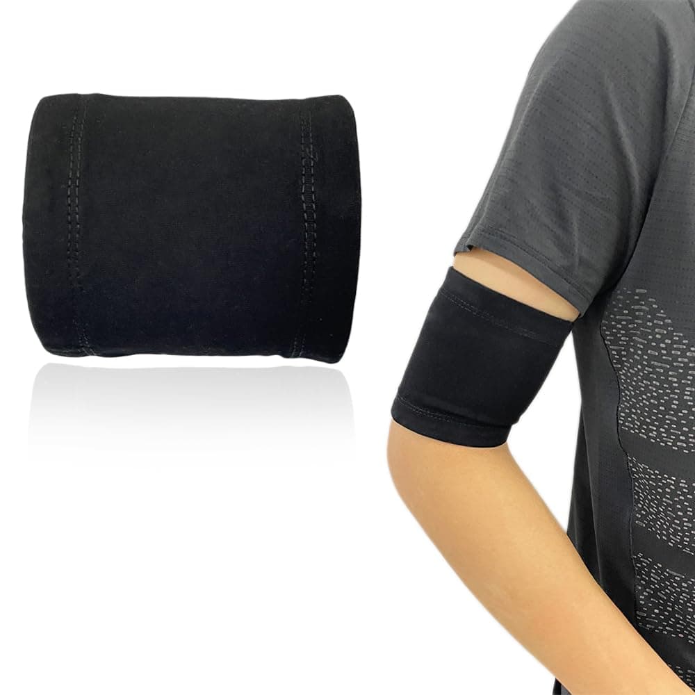 Diabetic Sensor Armband Fit for CGM Devices Sleeve Protective, Comfortable & Breathable, 1 Pcs (L)