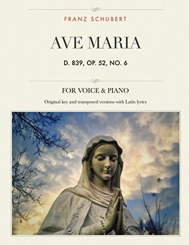 Ave Maria, D. 839, Op. 52, No. 6: For Medium, High and Low Voices (The Singer's Resource) Paperback – 24 Feb. 2018