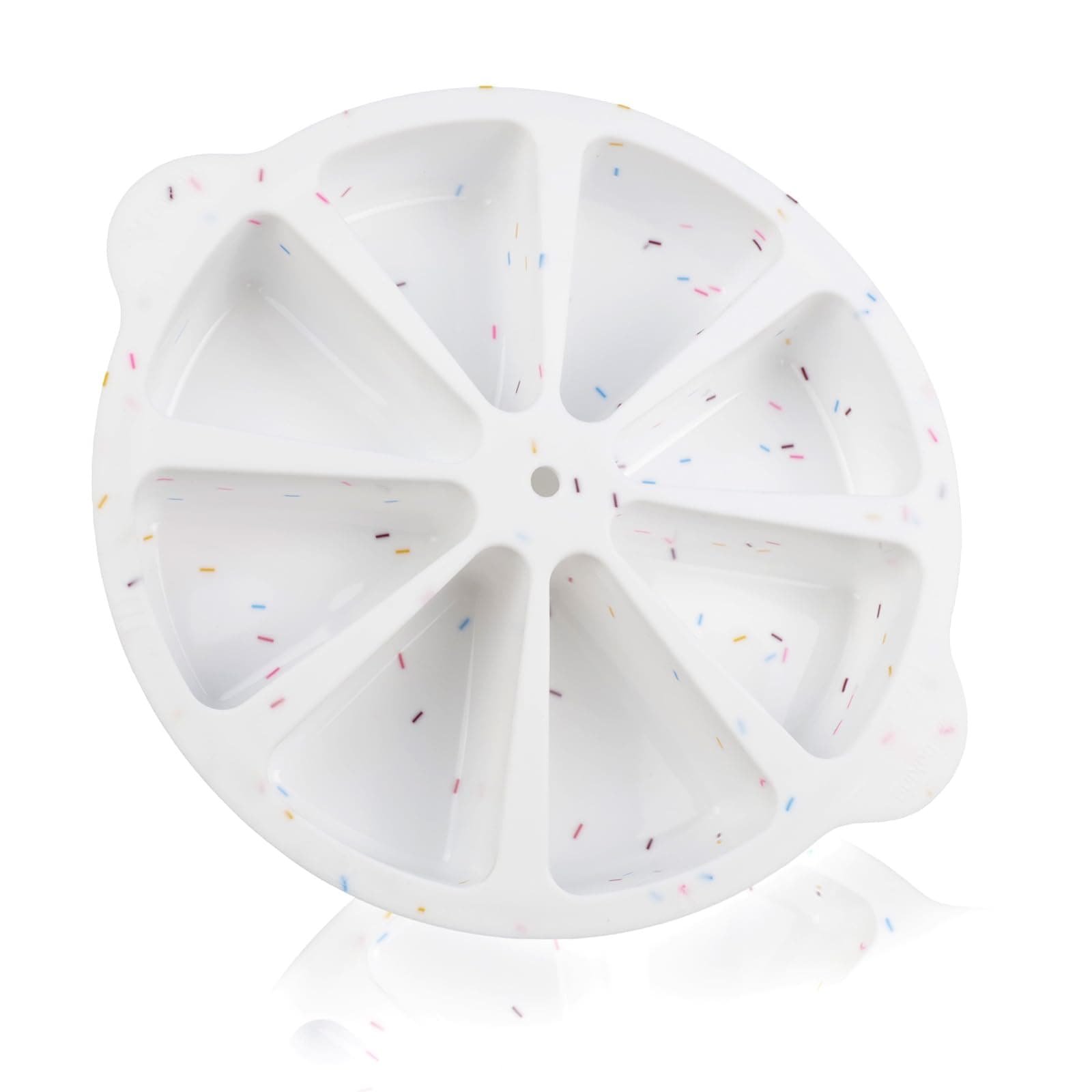 SHEbaking Silicone Scone Pans for Baking Wedge Pan 8-Cavity Silicone Slice Cake Mold Pie Pans for Quiche,Pizza,Brownies BPA free