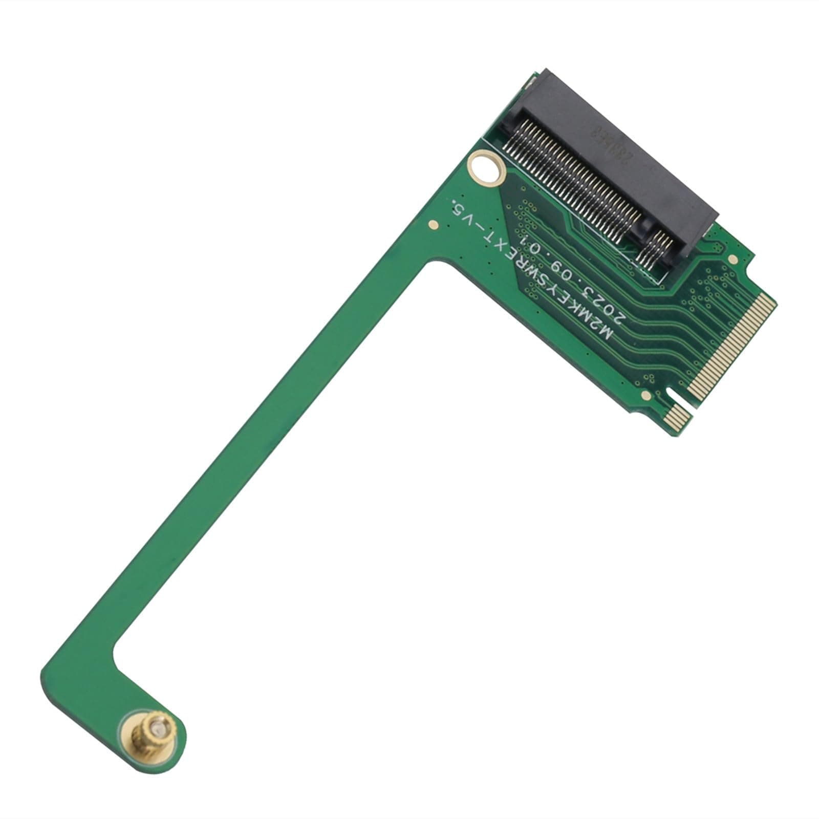 for Rog Ally Handheld 2280 Replacement 2230 SSD Expansion Card NVME M-Key NGFF M.2 PCIE 4.0 Adapter Upgrade Converter 90 Degree ROG Ally Handheld Internal Components