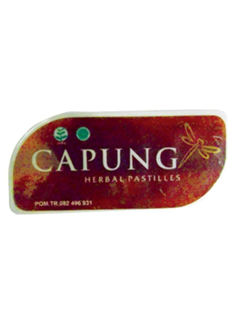 Capung Herbal Pastilles 7 Gram, 4 Slide Box