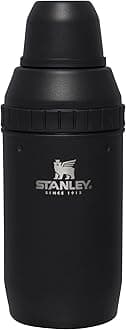 Stanley Adventure Happy Hour Cocktail Shaker Set 20oz + Two 7oz Cups Matte Black