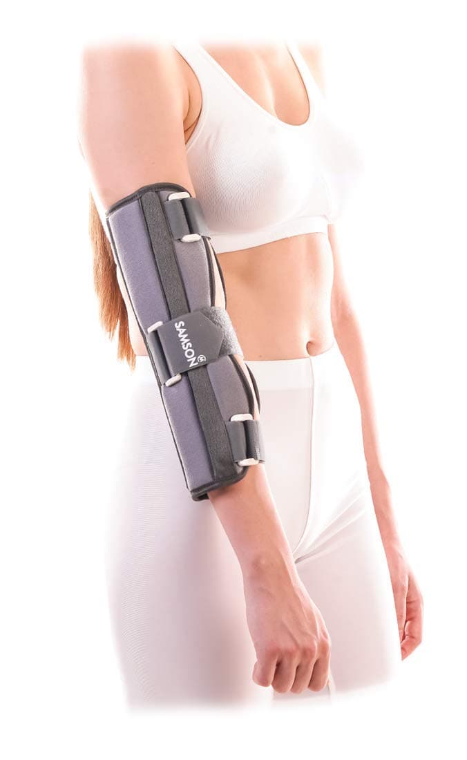 ARM IMMOBILIZER Brace for Sleeping Elbow Immobilizer Arm Splint Support for Pain Relief Arthritis Elbow Sleeve Tennis Brace for Men Women - UNIVERSAL SIZE