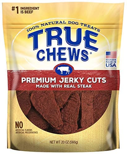 True Chews Premium Jerky Cuts Made with Real Steak 20 oz. Premium Pack
