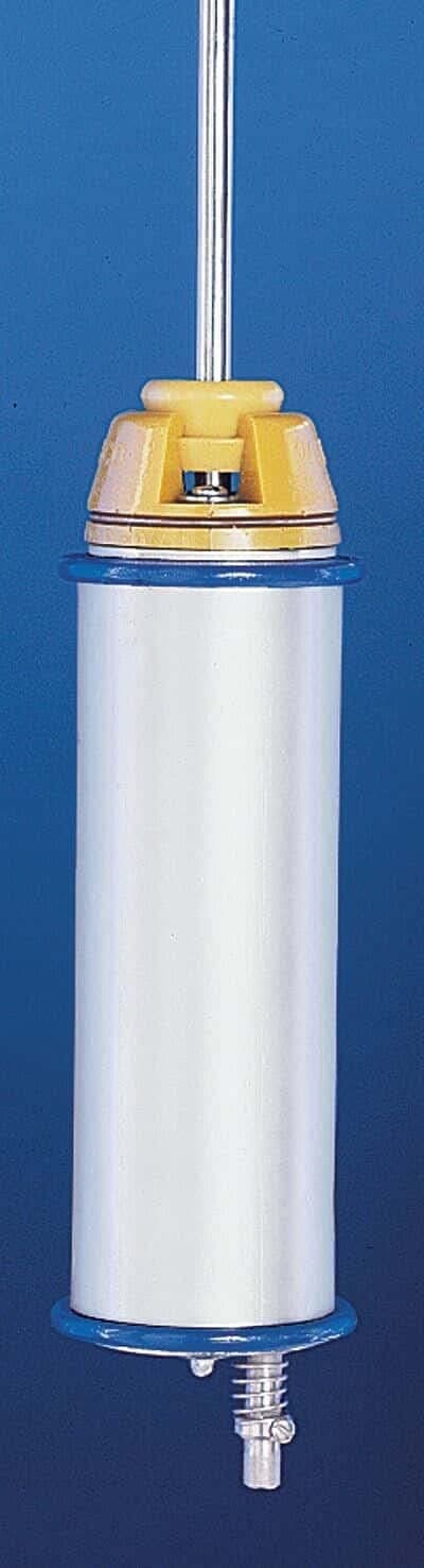 Wildco 1520-C20 Kemmerer Water Sampler, Acrylic, 2.2 L, 3 to 600 ft Depth