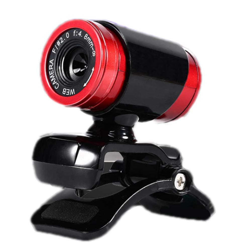 HD Web Camera, 360° Rotational Views 12M Computer Camera Built-In 10M Sound-Absorbing Microphone for Conferences Video Calls Desktop Notebook PC