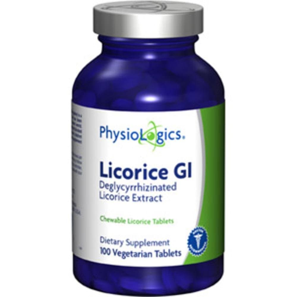 Physiologics Licorice GI 100 Veggie Tablets